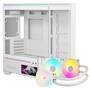 TL-M10 Vision White FAN4-C Case With Corsair Titan White AIO - BDL-10267