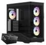 Black Formula U9 PA Case bundle with 850W PSU - BDL-12102