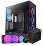 NZXT H9 FLOW RGB+ With PSU and AIO - BDL-16519