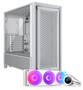 Corsair Frame 4000D Case With NZXT 360mm AIO White Bundle