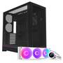 White Montech HS01 With NZXT Kraken 360mm AIO - BDL-17130