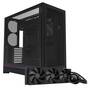 Black Montech HS01 With NZXT Kraken 360mm AIO - BDL-17132