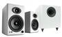 Audioengine A5+ 2.0 Wireless Bluetooth Speakers and S8 Subwoofer - White