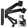 ATDEC AWM Dual Monitor Dynamic Arm Solution, Black