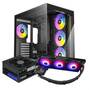 Antec C5 ARGB Black With Silverstone 1200W Plt PSU and Aqua Elite 360 AIO