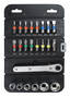 Sprotek STD---6208 23Pcs 1/4 Dr.Ratchet Tool Set