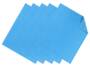 Cleanlink Microfibre Glass Cleaning Cloth, Blue, Pack of 5
