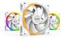 be quiet! Light Wings 120mm PWM Fan, White, 3-Pack