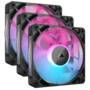 Corsair iCUE LINK RX120 RGB PWM 120mm Fan, Black, Triple pack