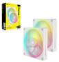 Corsair iCUE LINK LX140 RGB 140mm PWM Starter Kit Fan, White