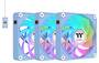 Thermaltake CT120 EX Reverse ARGB Mag Qck Conn PWM Fan, Hydrangea Blue