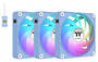 Thermaltake CT140 EX ARGB Mag Qck Conn PWM 140mm Fan, Hydrangea Blue