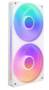 NZXT F240 RGB Core 240mm Single-Frame with 2x 120mm Fan, White