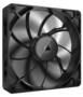 Corsair iCUE LINK RX140 MAX PWM 140mm Black Fan, Single Pack