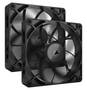 Corsair iCUE LINK RX140 MAX PWM 140mm Black Fan, Dual Pack