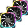 Montech RX120 PWM Reverse Black 3 in 1 120mm Fan, 3-Pack