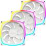 Montech RX120 PWM Reverse White 3 in 1 120mm Fan, 3-Pack