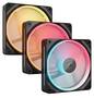 Corsair iCUE LINK LX120-R RGB 120mm PWM Starter Kit Reverse Fan, Triple Pack