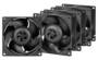 ARCTIC S8038-7K 80mm Black Server Fan, 4-Pack