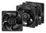 ARCTIC S12038-8K 120mm Black Fan, 3-Pack
