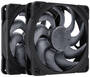 Noctua NF-A12X25 G2 PWM 120mm Chromax Black Fan, Dual Fan Set