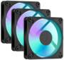 Fractal Design Dynamic 3 12 RGB 120mm PWM Fan, 3-Pack