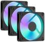Fractal Design Dynamic 3 14 RGB 140mm PWM Fan, 3-Pack