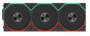 Lian Li UNI FAN TL Flex 2.4GHz Wireless 120mm Fan, 3-Pack