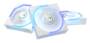 ASUS ROG Eurux GR120 ARGB 120mm White Fan, 3-Pack