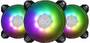 In Win Saturn ASN120 ARGB Black/White 120mm Fan, 3-Pack