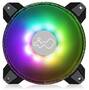 In Win Saturn ASN120 ARGB Black/White 120mm Fan, Black Frame