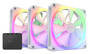 NZXT F120 RGB Fan, White, 3-Pack