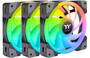 Thermaltake SWAFAN EX14 RGB Magnetic Quick Connect PWM Fan Black, 3-Pk