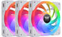 Thermaltake SWAFAN EX14 RGB Magnetic Quick Connect PWM Fan White, 3-Pk