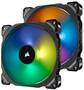 Corsair ML140 PRO RGB 140mm Premium Magnetic Levitation Fan, Twin Pack