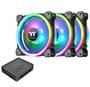Thermaltake Riing Trio 14 LED RGB Radiator Fan, 140mm, 3-Pack
