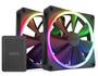 NZXT F140 RGB Fan, Black, 2-pack