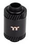 Thermaltake Pacific SF Male to Male 30mm Extender, Matte Black