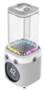 Corsair iCUE LINK XD6 RGB ELITE LCD White Pump Reservoir