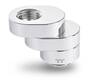 Thermaltake Pacific F-Pro Rotary Offset Female to Male Fitting, Chrome