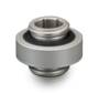 Thermal Grizzly DeltaMate MM7R Matt Nickel Extender Fitting with EPDM O-ring