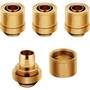 Corsair Hydro X Series XF Compression Fitting Gold 10/13mm 4-Pack