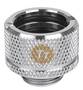 Thermaltake Pacific G1/4 PETG Tube 5/8 (16mm) OD Adapter - Chrome