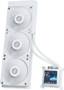 Lian Li HydroShift LCD 360S AIO Liquid CPU Cooler, White
