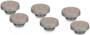 Thermal Grizzly DeltaMate Plug with EPDM O-ring, Matt Nickel, 6-Pack