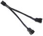 SilverStone Black 100mm PWM Fan Splitter Cable