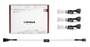 Noctua NA-SEC1 chromax.white 30cm 4Pin PWM Extension Cables (4 Pack)