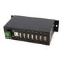 StarTech Mountable Rugged Industrial 7 Port USB Hub