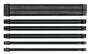 Thermaltake TtMod Sleeved PSU Extension Cable Set, Space Gray/Black