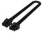 SilverStone PP06BE-PC235 350mm PSU Cable, Black